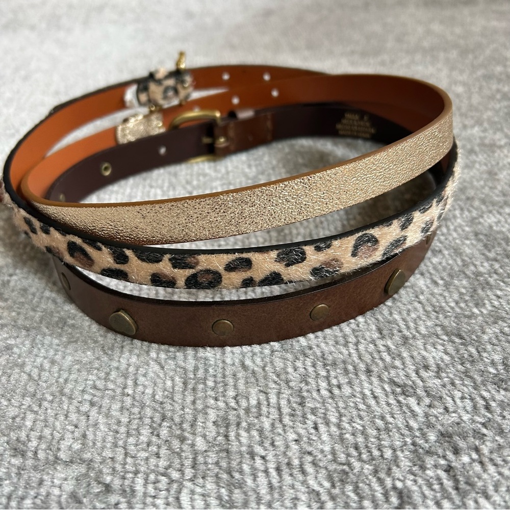 Neck & Neck And Copper Key Girls Belt Bundle, Size XS-S - Picture 2 of 7